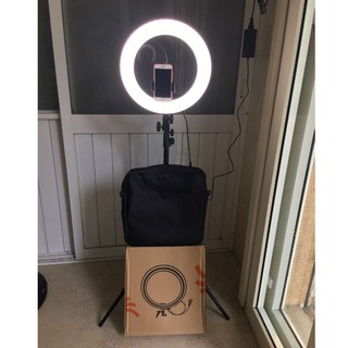 ĐÈN LIVESTREAM LED RING 35 CM - TRỌN BỘ NHƯ HÌNH