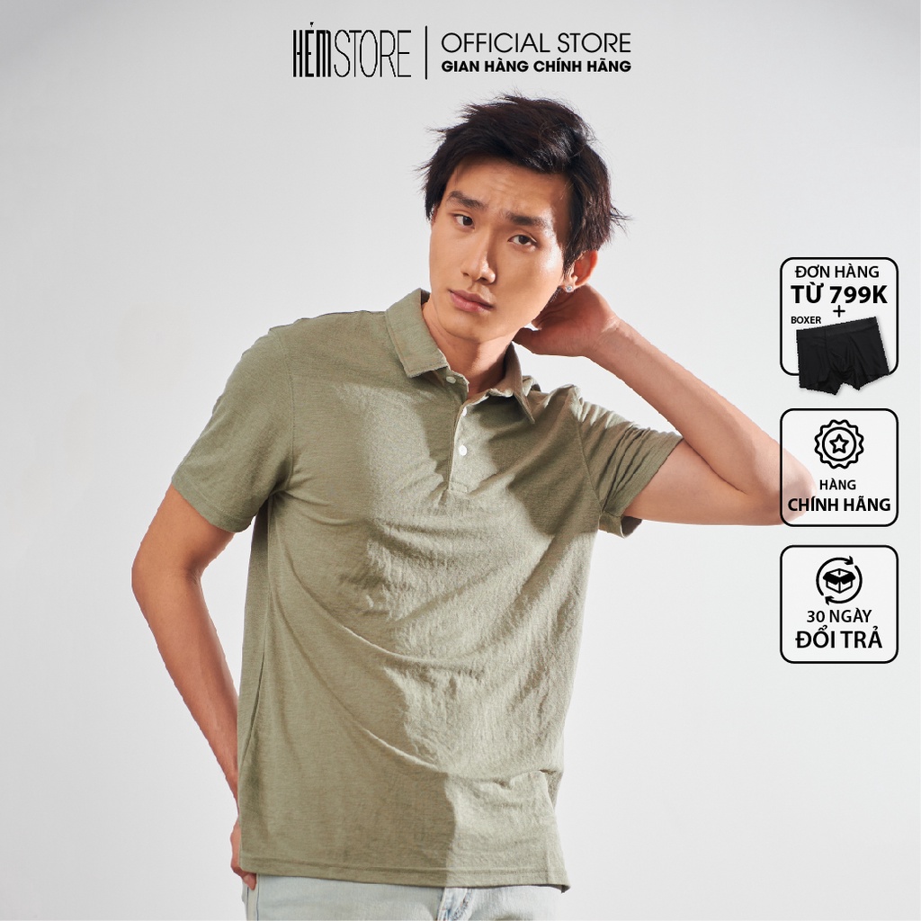 |Hẻm Store| Áo polo nam, áo thun có cổ nam Satoshi SAPL51 chất liệu cotton thoáng mát mềm mại, dễ phối đồ | BigBuy360 - bigbuy360.vn