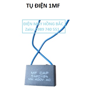 10 tụ điện 1mf 400VAC - Dùng cho quạt và thiết bị điện khác