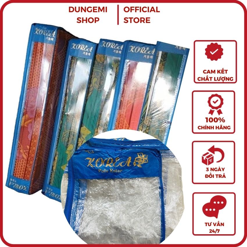 Túi đệm gấp 3 tấm PP dẻo 1m2 1m5 1m6 1m8 2m vỏ bọc cất nệm dày tối đa 9 phân túi đựng đệm cao su dẻo ZO HOME dungemishop