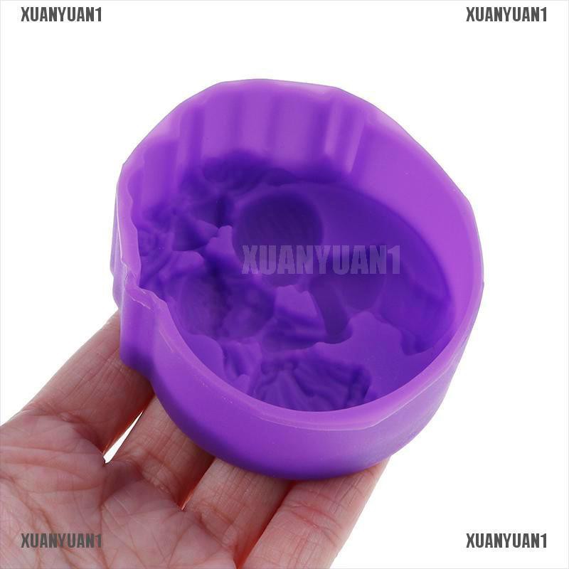 [XUANYUAN1] Khuôn Silicone Làm Bánh Kẹo Xà Phòng Hình Bé Trai Bé Gái