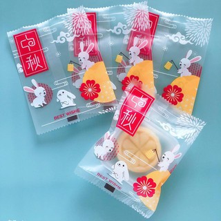 (Set 100) Túi bánh Trung Thu Thỏ Ngọc (50gr | 75gr | 100gr)
