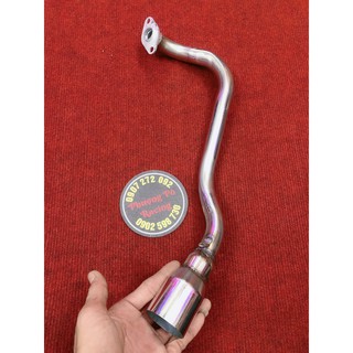 Cổ pô inox gắn pô lon phi 27x51 dành cho pcx 2011 quay đầu