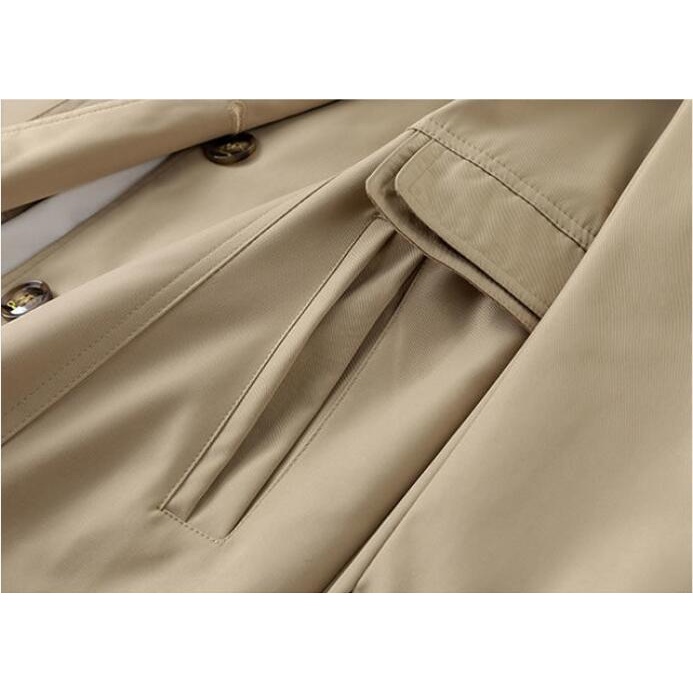 Áo Khoác Dáng Dài Phong Cách Hàn Quốc Mới Mẻ Thời Trang Dành Cho Nữ