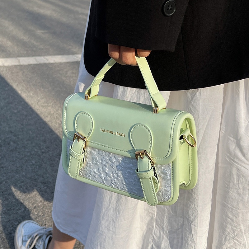 Túi Đeo Chéo Hình Vuông Nhỏ Phong Cách Hàn Quốc Thời Trang Mùa Hè Hàng Mới 2022 Dành Cho Bạn Nữ