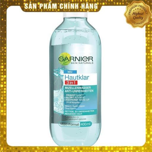 [ HÀNG AUTH ]-Nước Tẩy Trang - Garnier 400ml, Tẩy Trang Top Bán Chạy Châu Âu