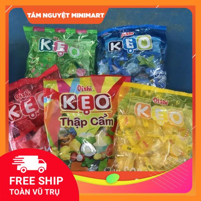 KẸO OISHI CÁC VỊ SIÊU NGON 90G