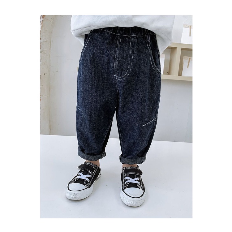 [Babycat] Hàng Có Sẵn Quần Jean Cà Rốt Phong Cách Nhật Bản Hàn Quốc Nhật Bản Mùa Xuân Thu Cho Bé Trai