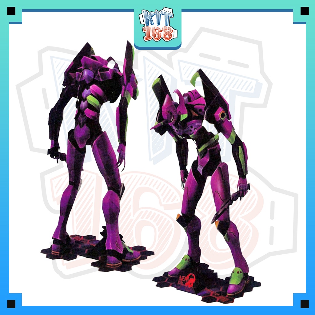 Mô hình giấy Anime Game Robot Evangelion Unit-01 - Neon Genesis Evangelion ver 2