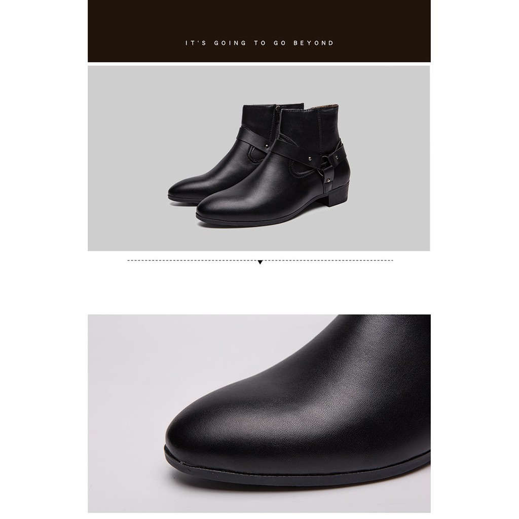 Stylish vintage leather shoes for men