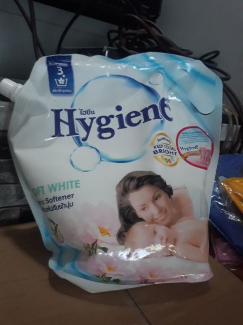 Nước xả vải Hygiene Túi 1,8L mới.