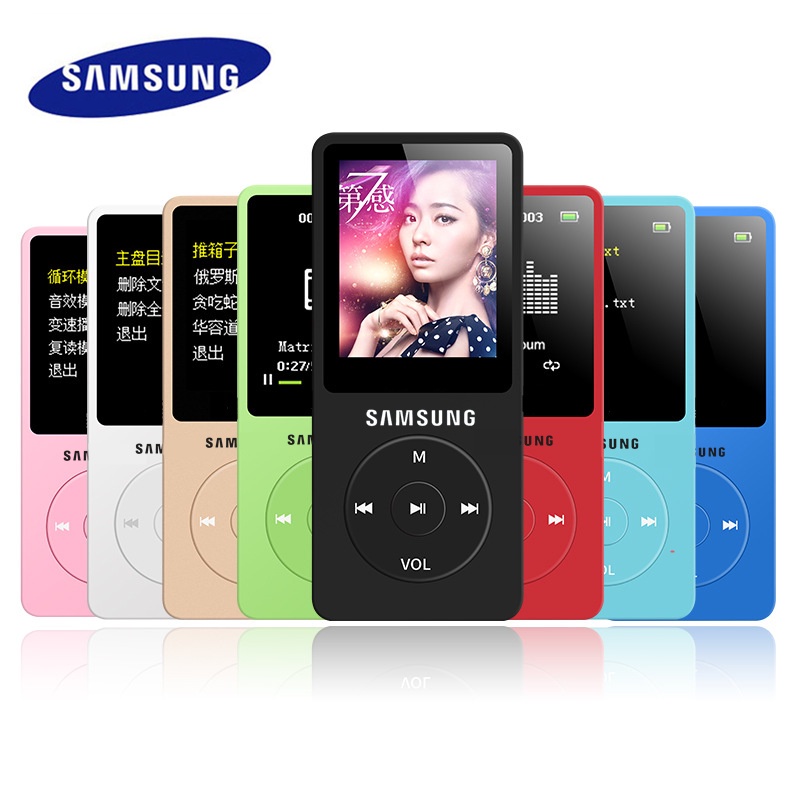Máy Nghe Nhạc MP3 MP4 Samsung Walkman Màn Hình LCD Hỗ Trợ Thẻ Nhớ