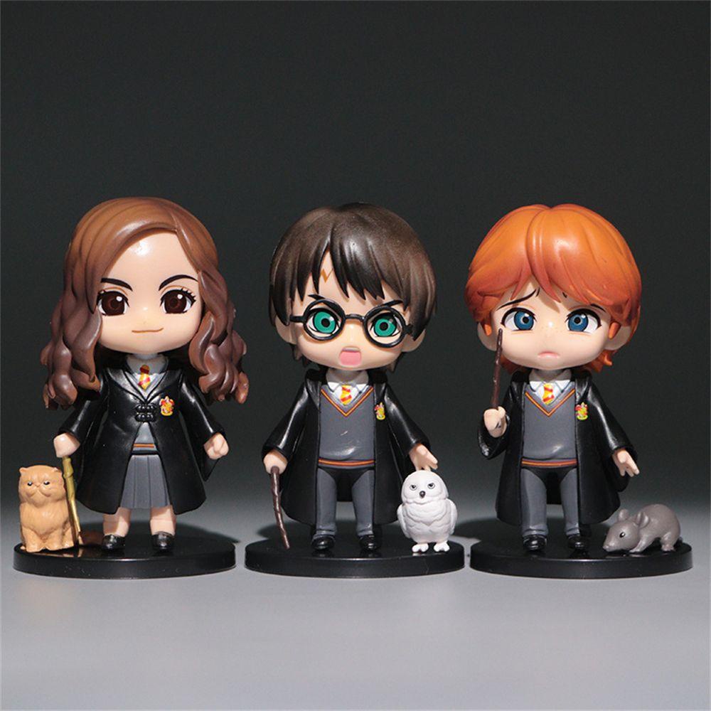 Đồ trang trí Nhân Vật Hermione Ron Hedwig Trang Trí