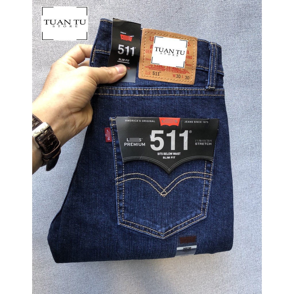 Quần Jeans Levis 511 made in cambodia T07 đẹp