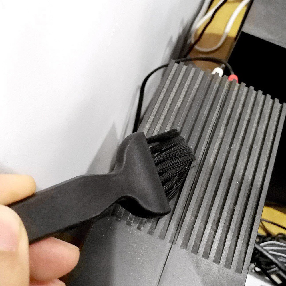 Bộ cọ vệ sinh bàn phím máy tính chống tĩnh điện màu đen 6 trong 1 tiện dụng