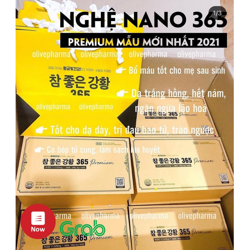 Tinh Chất Nghệ Hàn Nano 365 KR