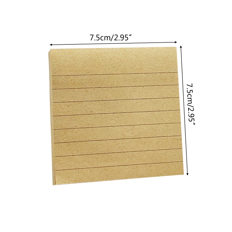 Giấy Ghi Chú Bỏ Túi Tự Dính Tiện Dụng Cho Học Sinh