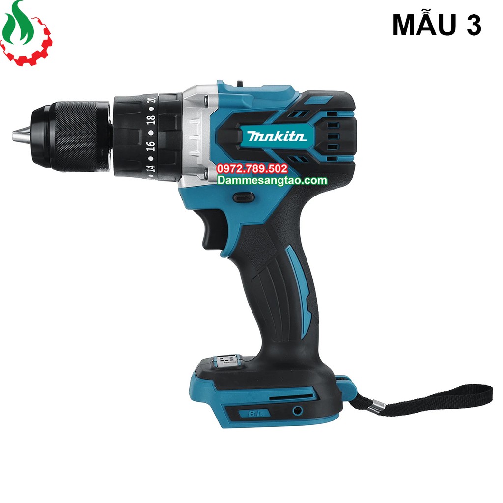 DMST Thân máy khoan pin 18V không chổi than (Mẫu 3)