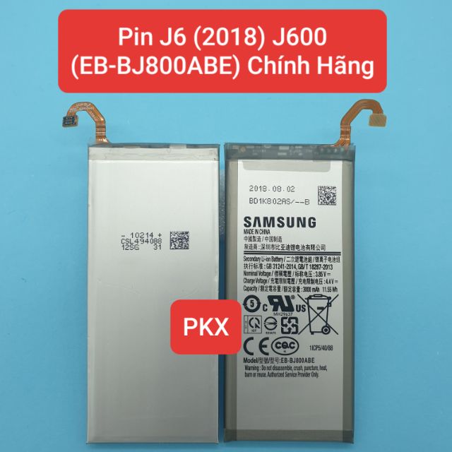 Pin Samsung J6 (2018) /J600 (EB-BJ800ABE) Chính Hãng