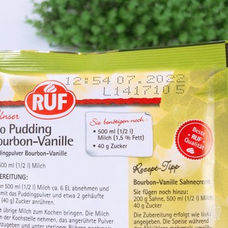 Bột Làm Pudding Hữu Cơ RUF 40g