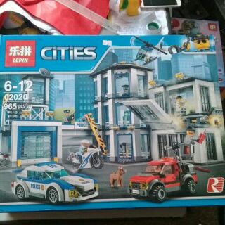 Lego city 02020. 965 khối. Sở cảnh sát.