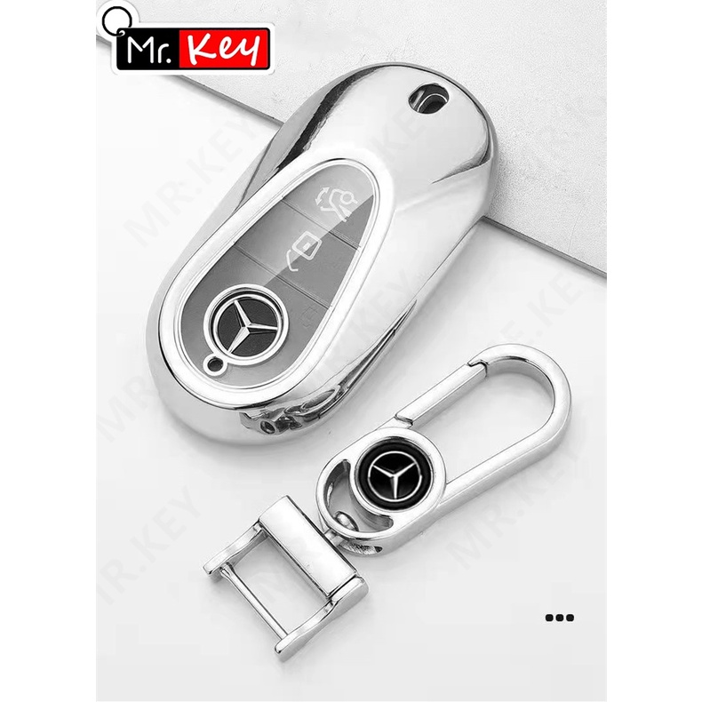 Vỏ Bảo Vệ Chìa Khóa Xe Hơi Mercedes Benz 2021 C Class S Class W223 S350 S400 S450 S500 C200 Bằng TPU