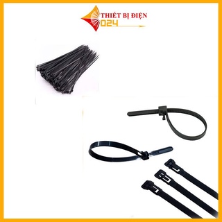 Gói 1000PCS Dây Thít Đen 3X150mm