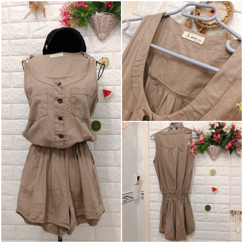 Jump đồ bay short cho cô gái năng động