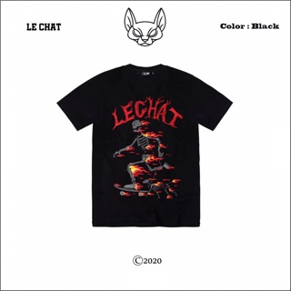 Áo thun lechat hình cái cây bộ xương