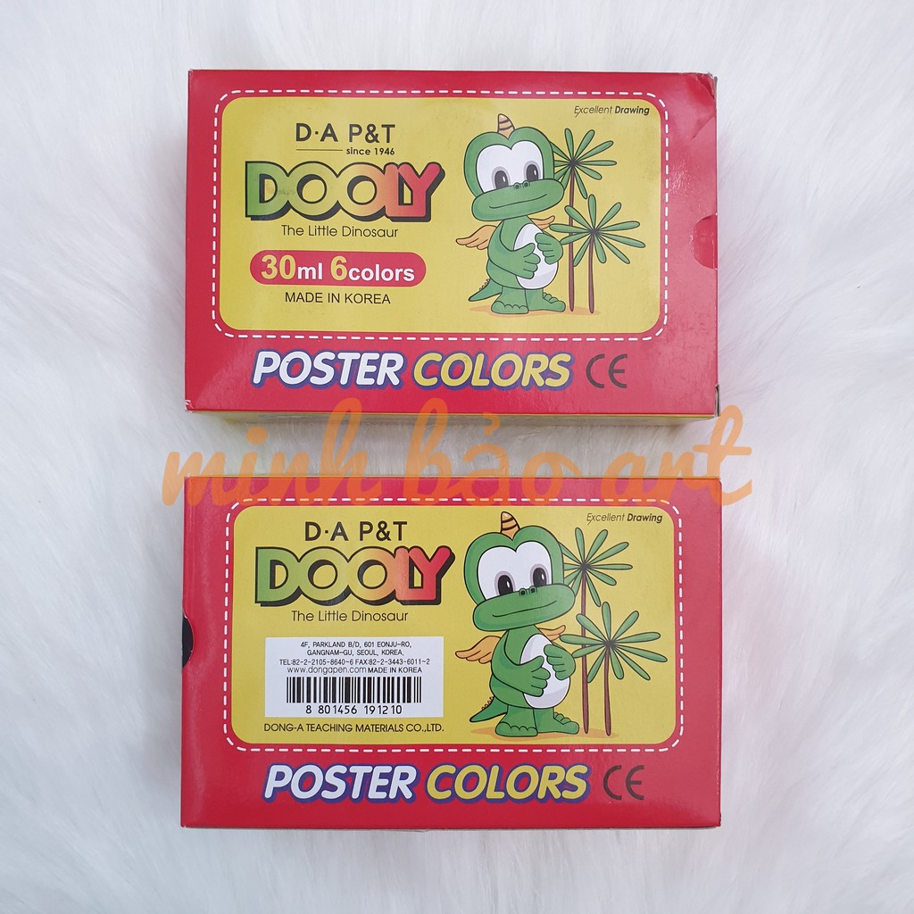 BÁN LẺ - MÀU POSTER DOOLY 30 ML (HÃNG D.A P&T - MÀU HÀN QUỐC)