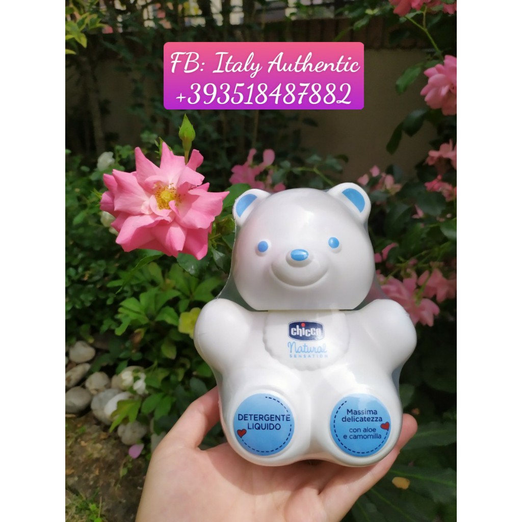 Sữa tắm gội Chicco yến mạch/ hoa cúc/ Teddy/ Malva 500ml