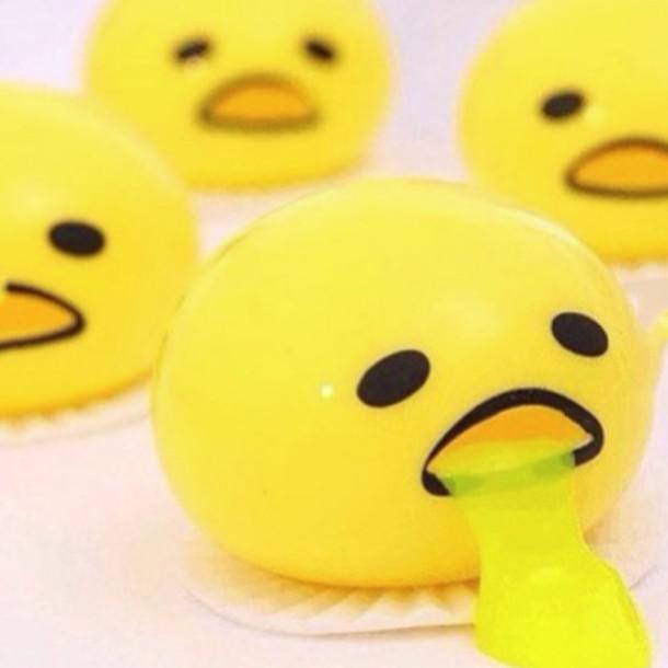 Đồ chơi trứng biến thái Gudetama hút slime