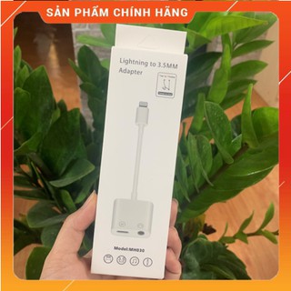 Jack chuyển tai nghe iphone từ Lightning sang Jack 3.5 và cổng Lightning - Bảo hành 1 đổi 1