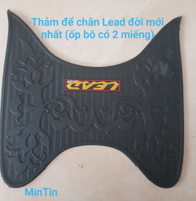 Thảm để chân cao su xe Lead các đời