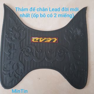 Thảm để chân cao su xe Lead các đời