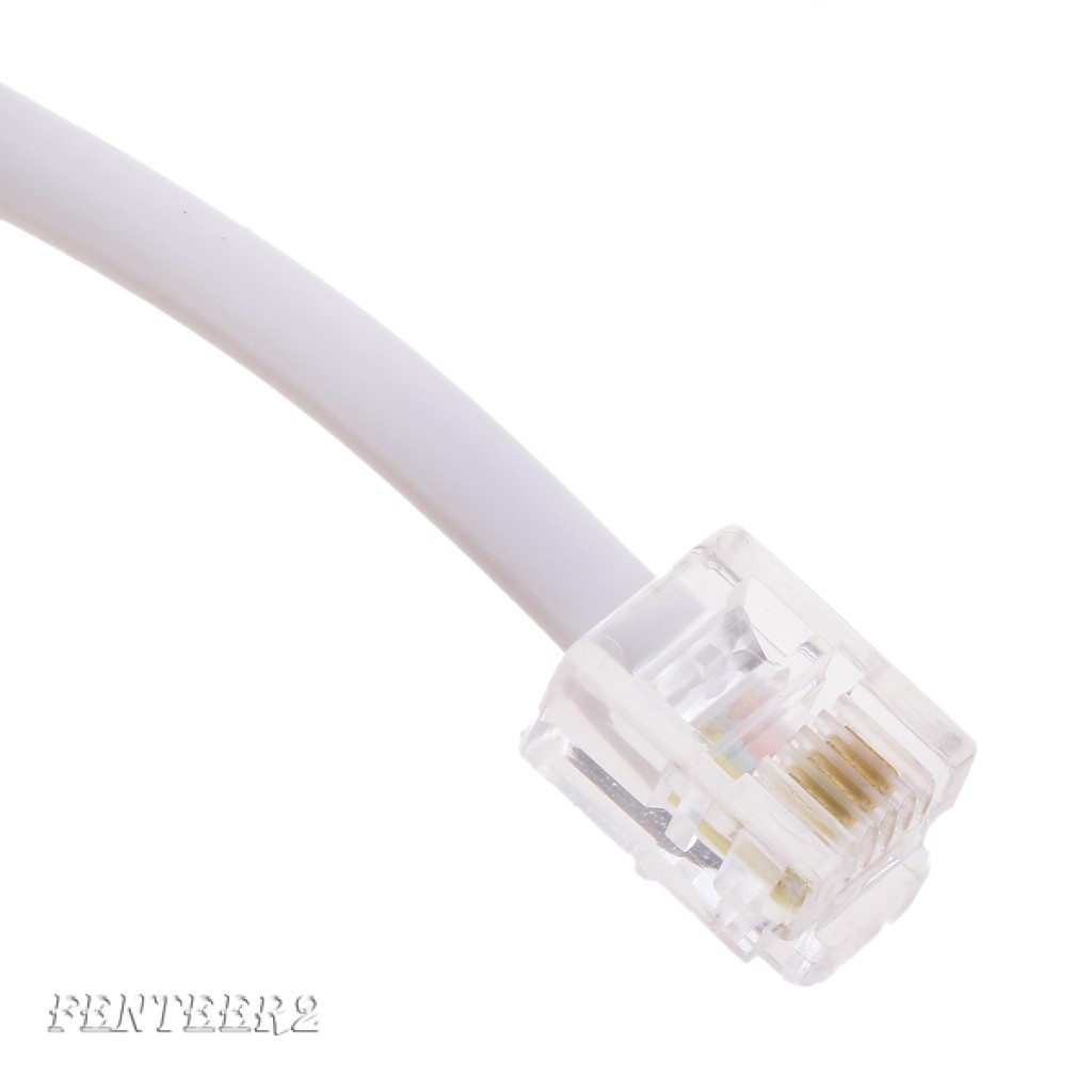 (Fenteer2 3c) Rj11 Sang Rj45 Modem Cable Connector Router To Adsl | BigBuy360 - bigbuy360.vn