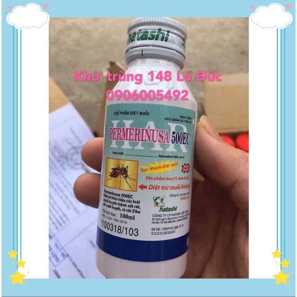 Thuốc diệt muỗi Har Permerinusa 500EC (100ml)