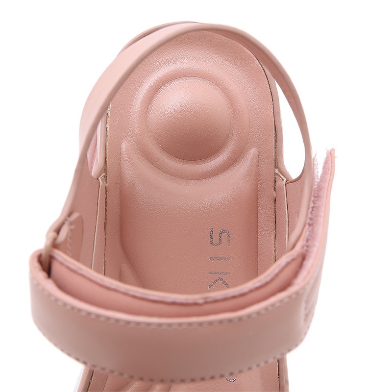 Sandal quai ngang Siketu siêu nhẹ, quai dán tiện lợi, đế xuồng 5cm