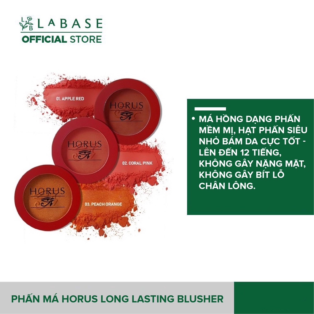 Phấn má Horus Long Lasting Blusher 4g