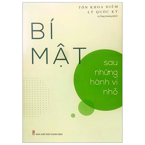 Sách - Bí Mật Sau Những Hành Vi Nhỏ