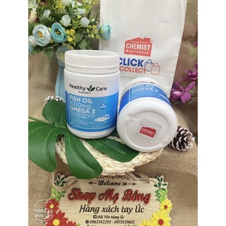 Dầu cá Omega 3 Fish Oil Healthy Care 400 viên úc