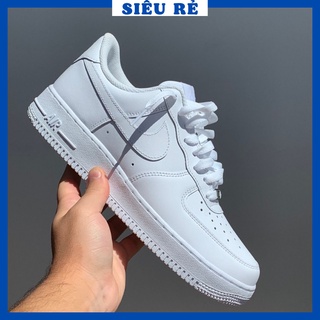 Giày thể thao af1 trắng, giày sneaker af1 trắng nam nữ hot hit
