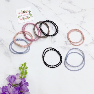 Buộc tóc 2 sợi sóng
