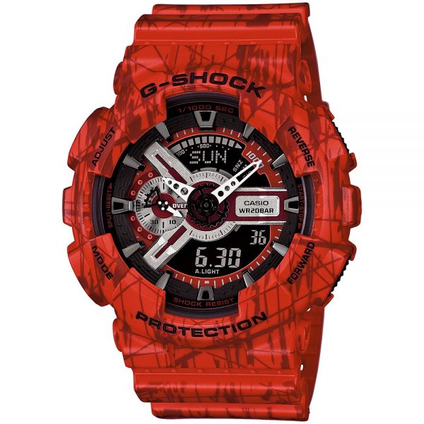 ĐỒNG HỒ NAM G _SHOCK GA 110 MÀU ĐỎ ĐEN