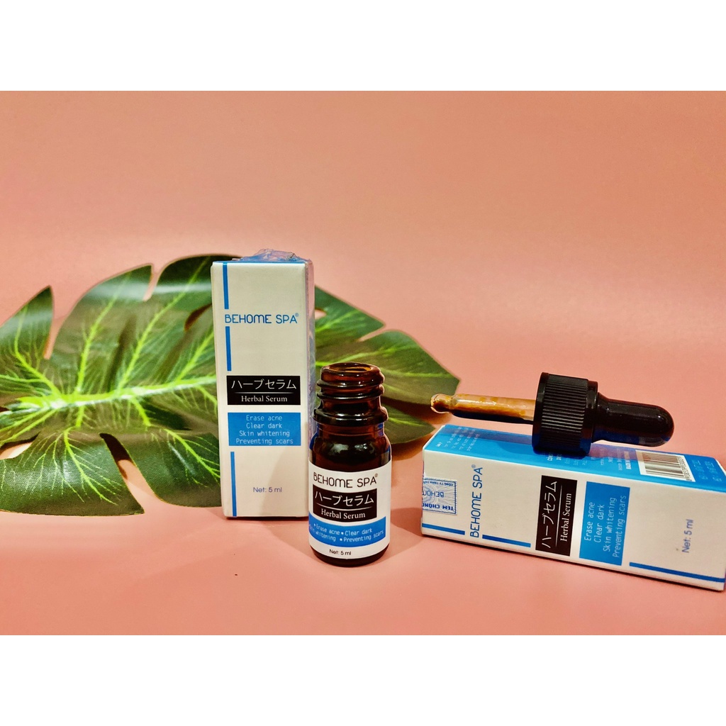 Serum mụn thảo dược Behomespa - Mụn thâm, mủ đánh bật sau 7 ngày | BigBuy360 - bigbuy360.vn
