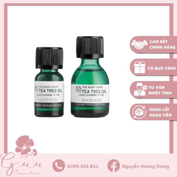 Tinh dầu tràm trà Tea tree Oil The Body Shop - Guu