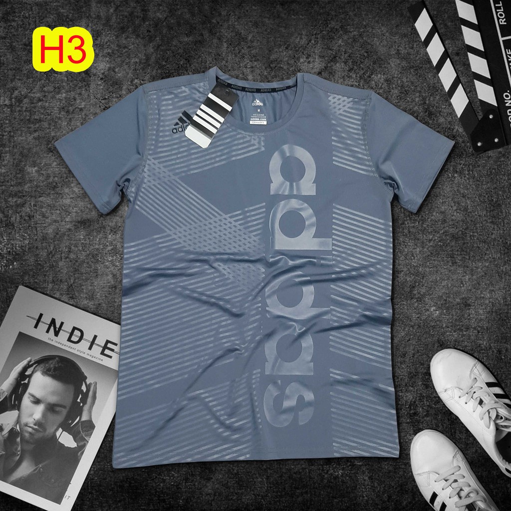 Áo thể thao nam chất thun lạnh co giãn 4 chiều hàng chuẩn VNXK. Áo thun thể thao nam size [50-95kg] | BigBuy360 - bigbuy360.vn