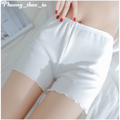 Quần mặc trong váy, Quần bảo hộ trong váy thun cotton co dãn 4 chiều | BigBuy360 - bigbuy360.vn