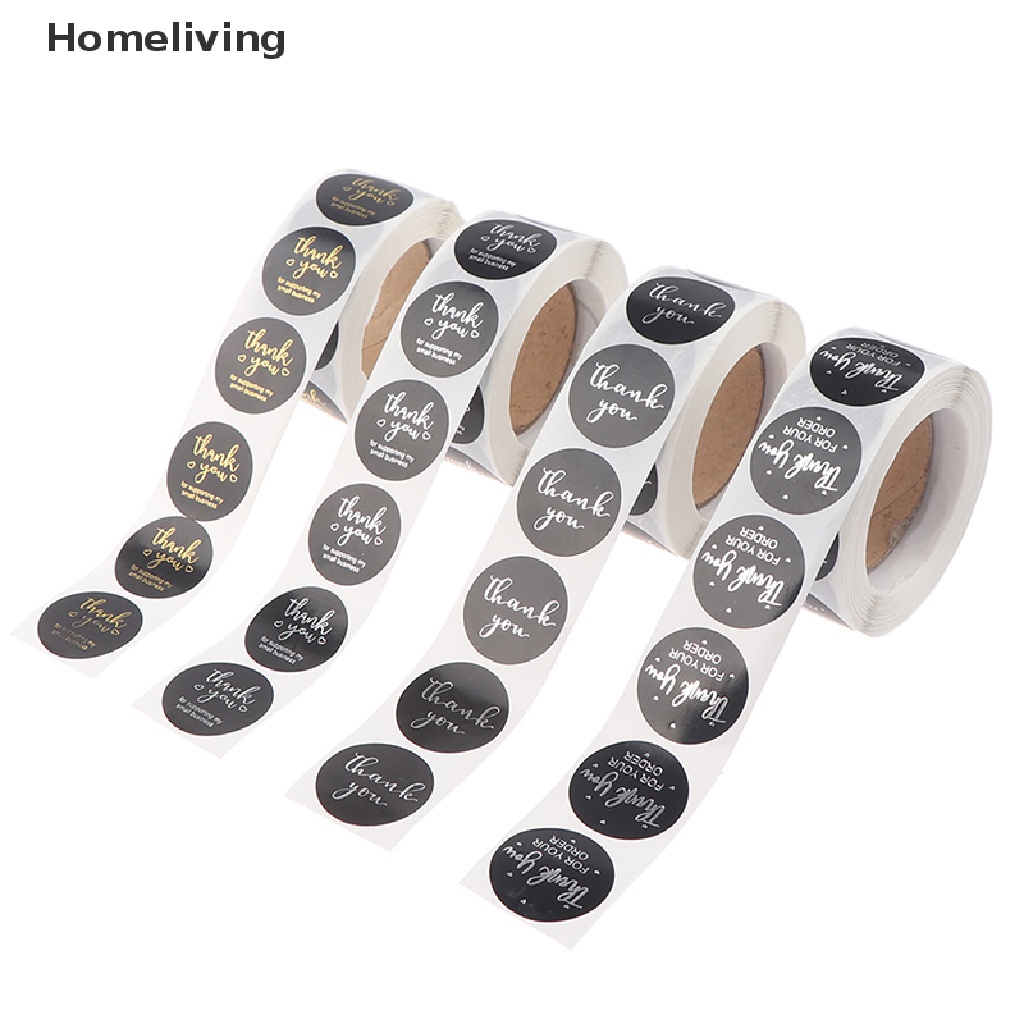 Cuộn 500 Nhãn Dán Thank You Trang Trí Sổ Tay