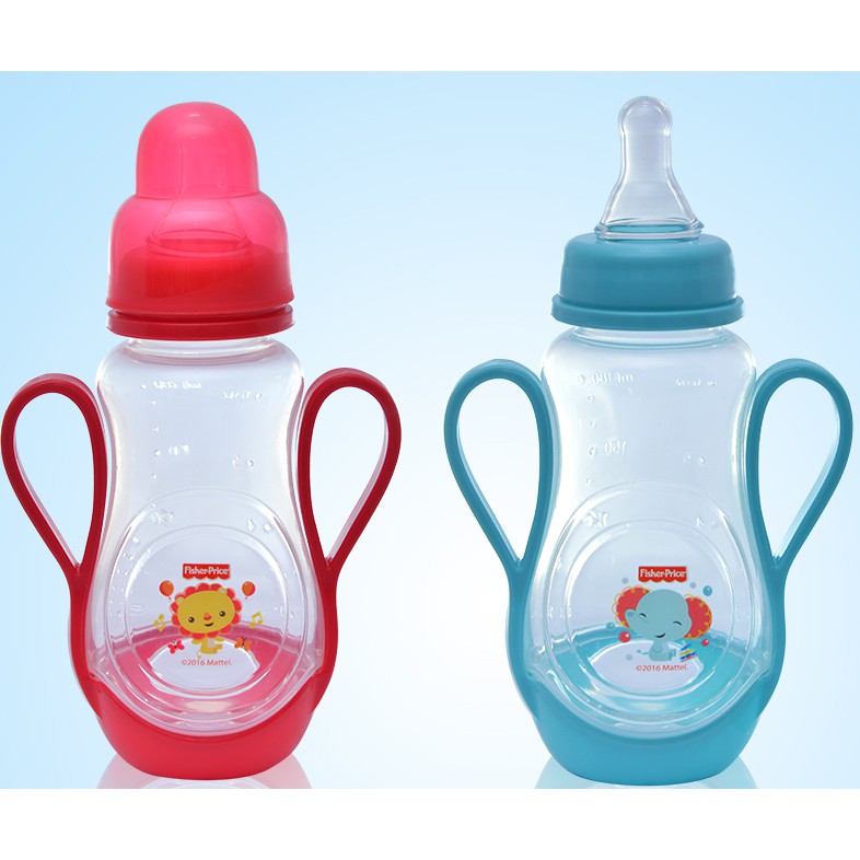 Bình sữa Fisher Price 180ml FP11 xanh/đỏ